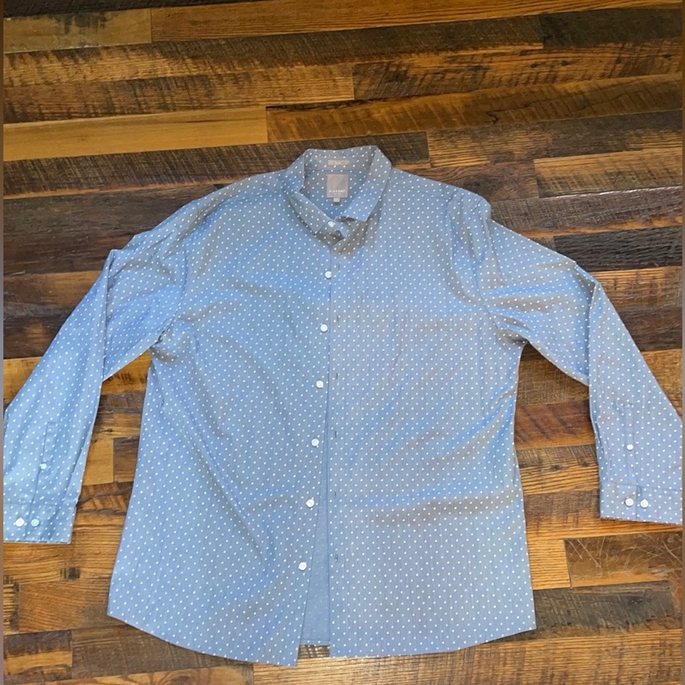 A Frame Stretch Slim Button Up - image 1
